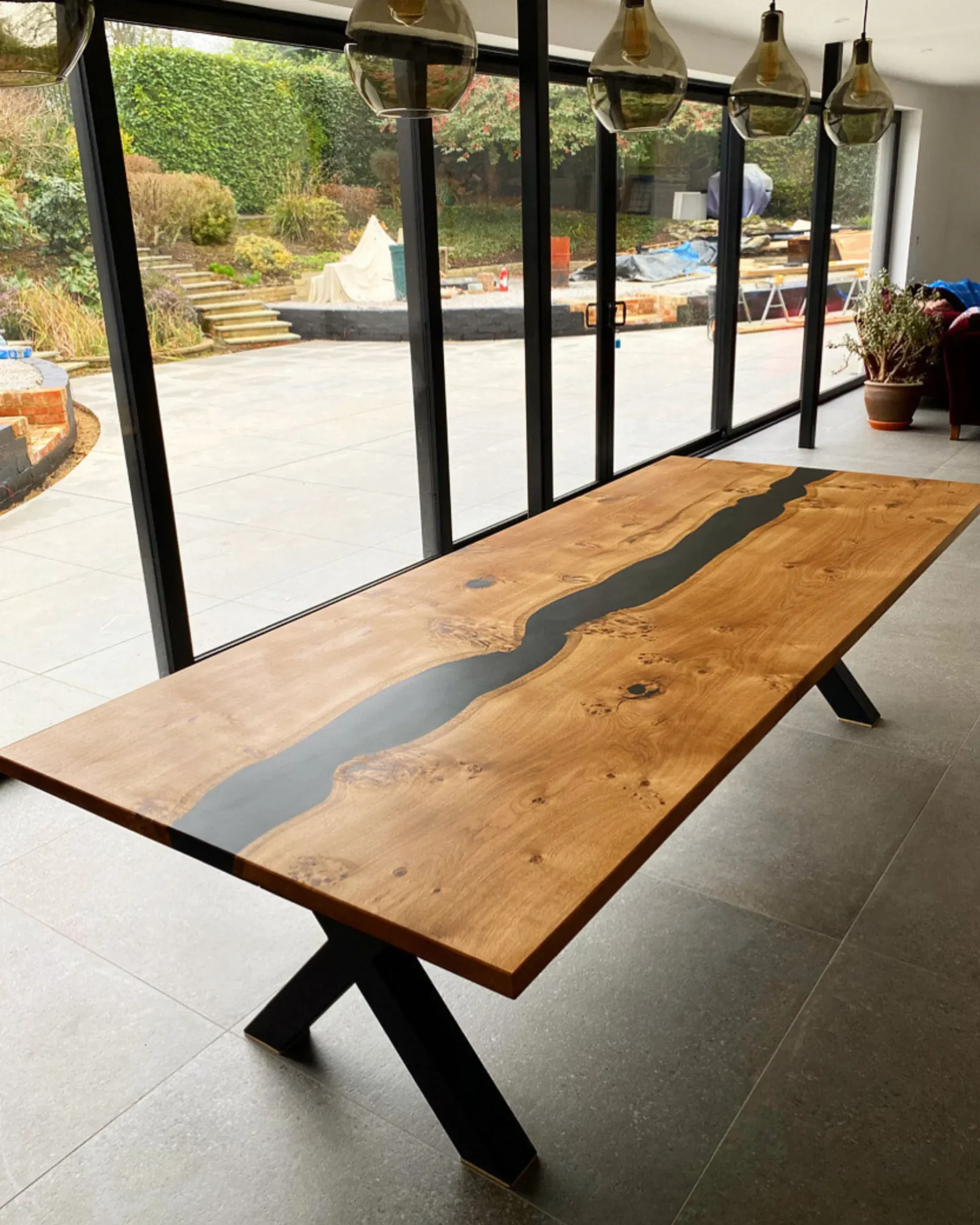 Resin dining tables ecommerce website designed and built by Landmark Web Design